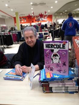 Yannick, illustrateur d'Hercule